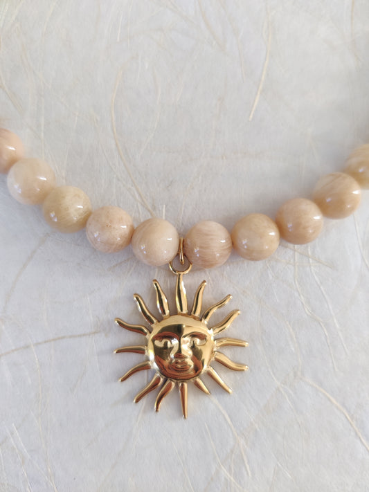 The Sol Necklace - Sunstone