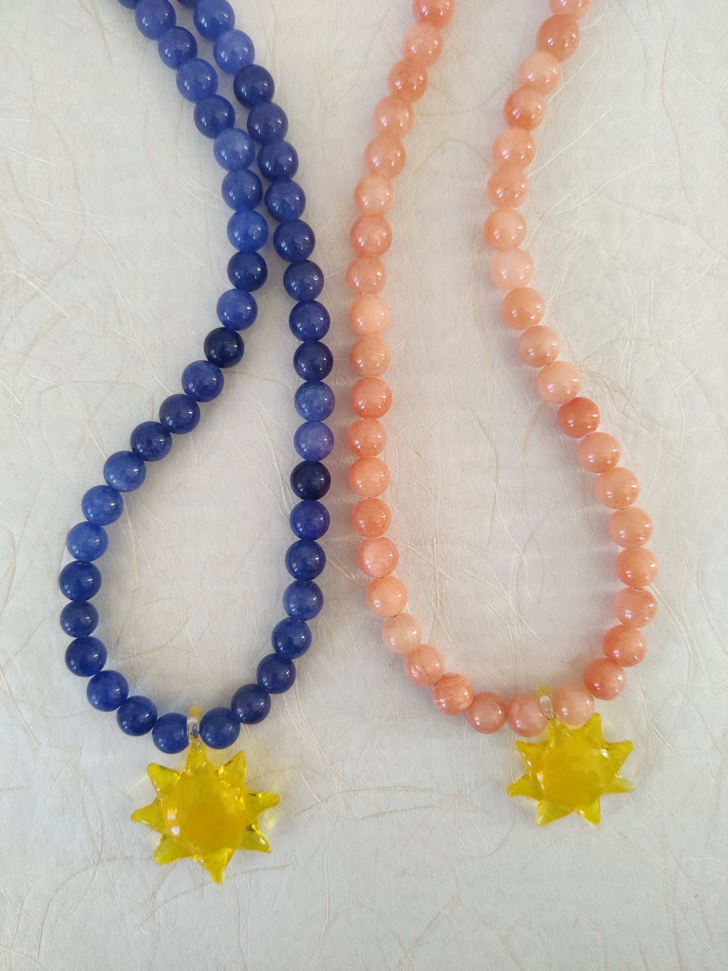 The Raes Necklace - Coral