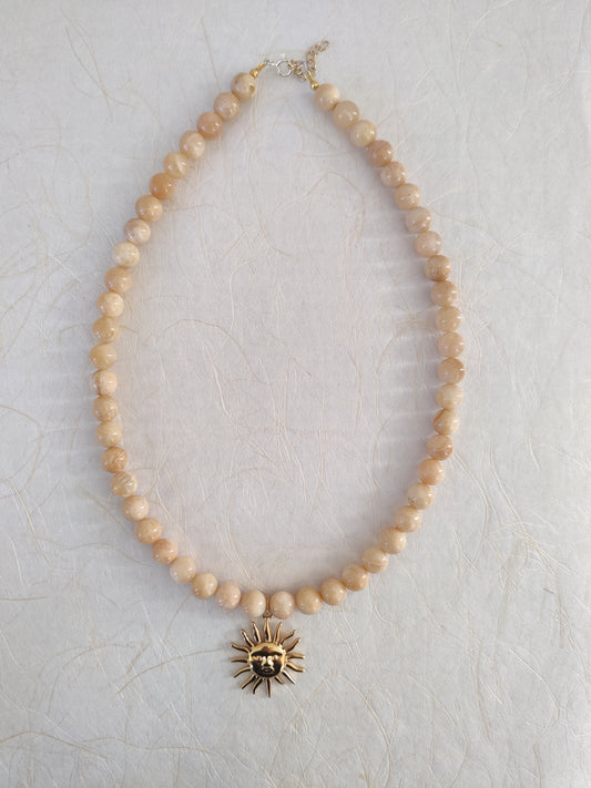 The Sol Necklace - Sunstone