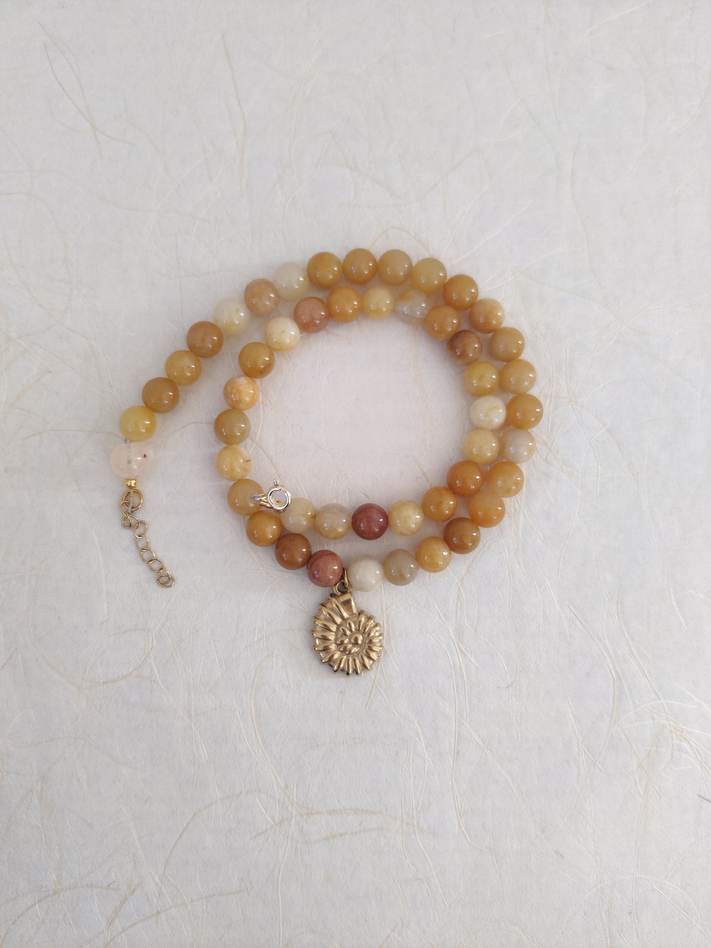 The Oceana Necklace - Yellow Topaz