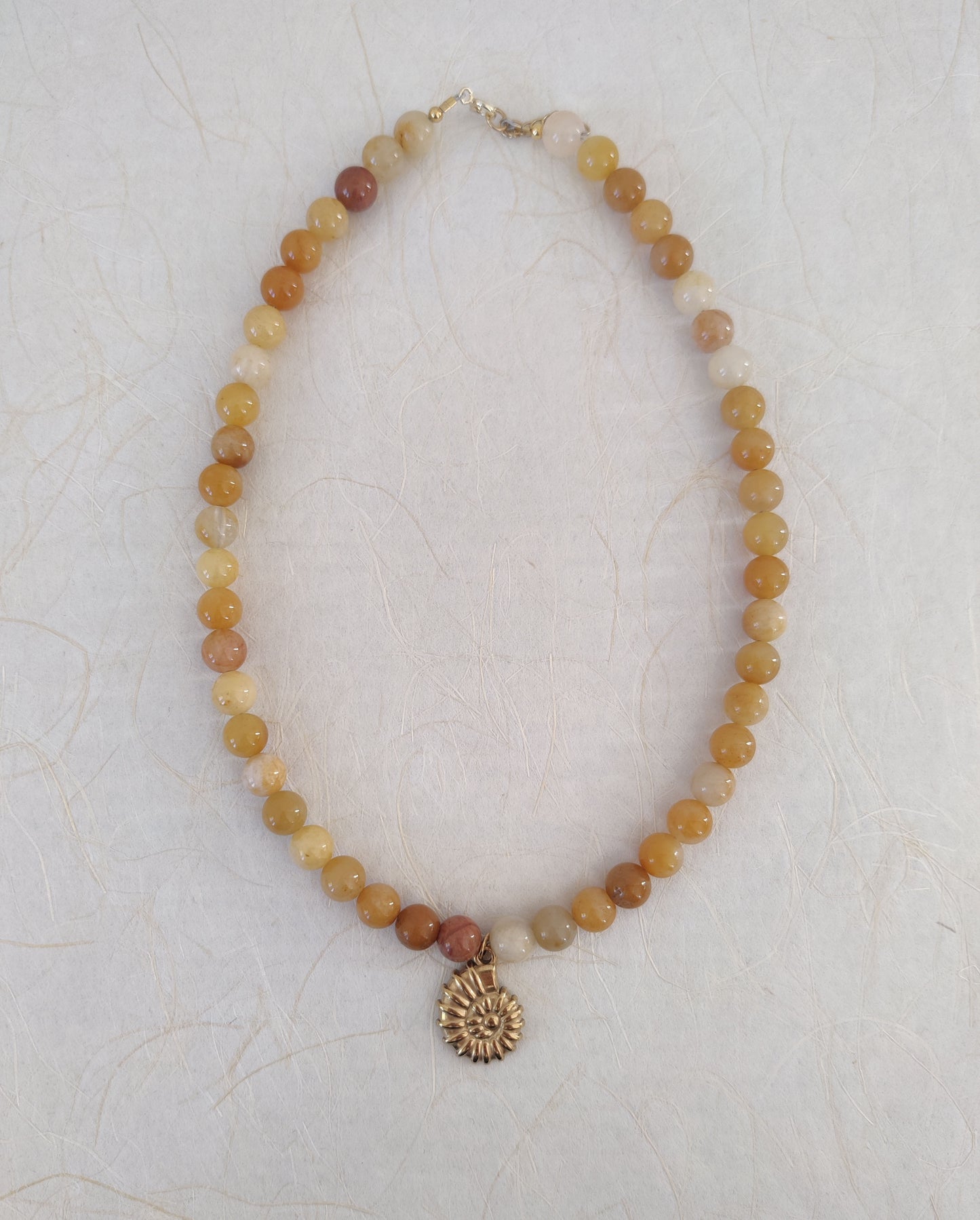 The Oceana Necklace - Yellow Topaz